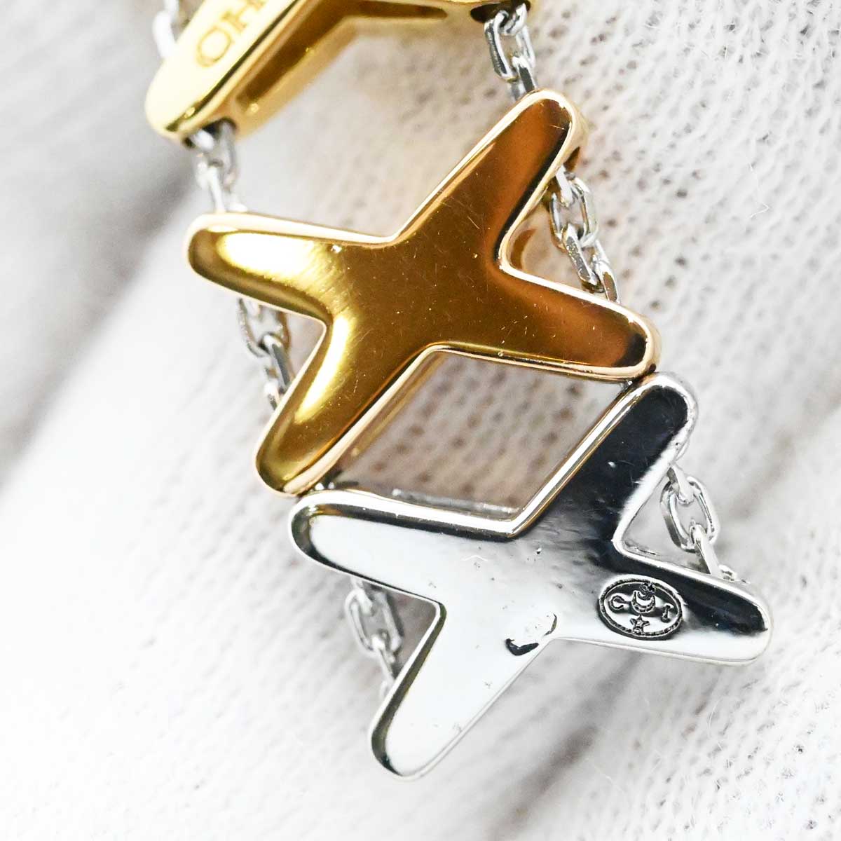 ショーメ CHAUMET 750YG 750WG 750PG イエローゴールド ホワイトゴールド ピンクゴールド リアンダムール ロング ネックレス  3442