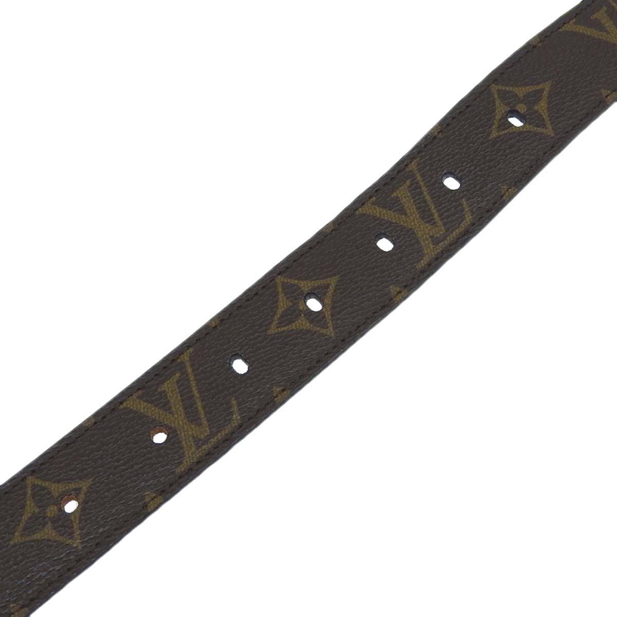 ルイヴィトン LOUIS VUITTON モノグラム サンチュール エリプス ベルト ゴールド金具 表記サイズ85 モノグラムキャンバス レディース M6919 4398