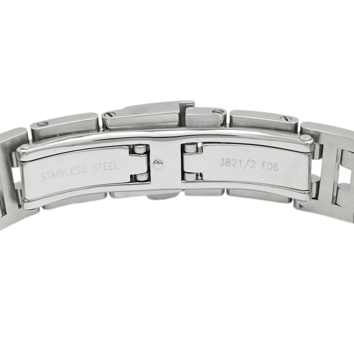 エルメス HERMES クリッパーナクレ SS×ピンクサファイア CL4.231 クォーツ レディース 腕時計  3809