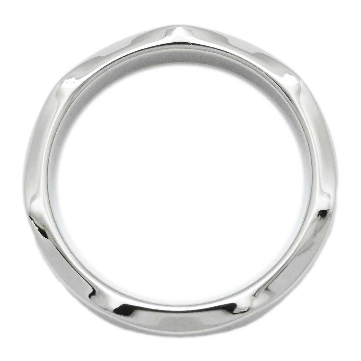 ブルガリ BVLGARI Pt950 プラチナ インフィニートリング バンドリング サイズ48 レディース  3891