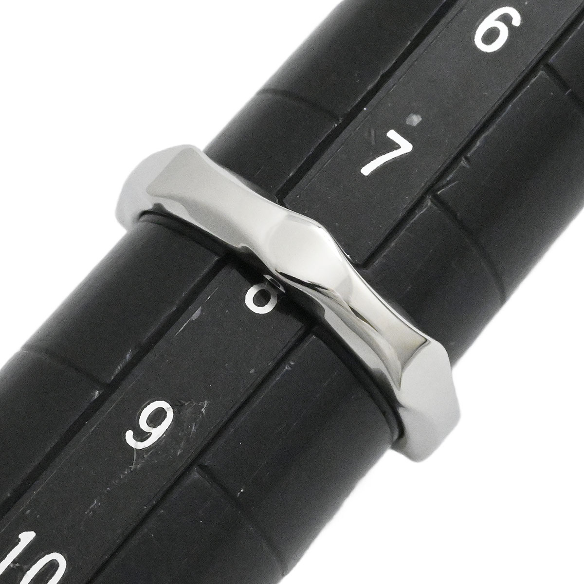ブルガリ BVLGARI Pt950 プラチナ インフィニートリング バンドリング サイズ48 レディース  3891