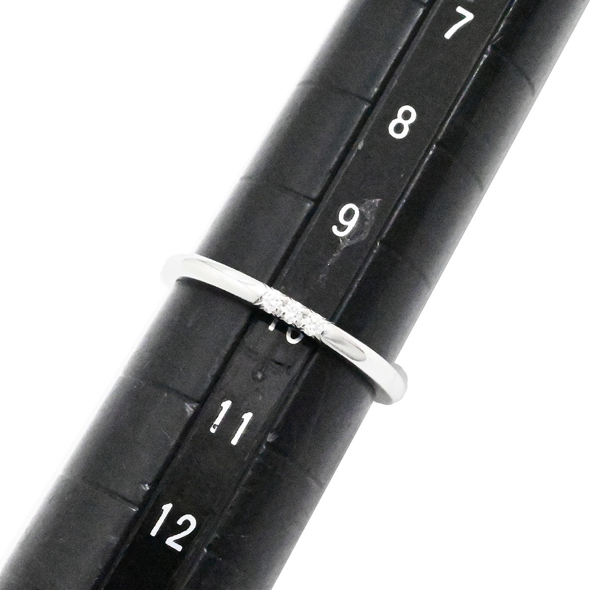 ティファニー TIFFANY & Co. PT950 プラチナ ダイヤ フォーエバーウェディング バンドリング 10号 レディース  3594