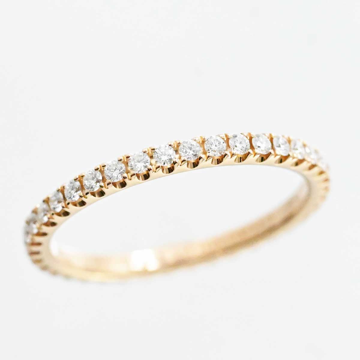 ショーメ CHAUMET 750PG ピンクゴールド ダイヤ エターナル ドゥ ショーメ フルエタニティ マリッジリング 49号 3202
