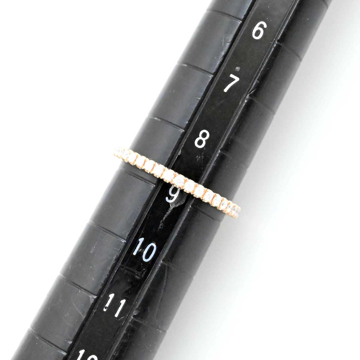 ショーメ CHAUMET 750PG ピンクゴールド ダイヤ エターナル ドゥ ショーメ フルエタニティ マリッジリング 49号 3202