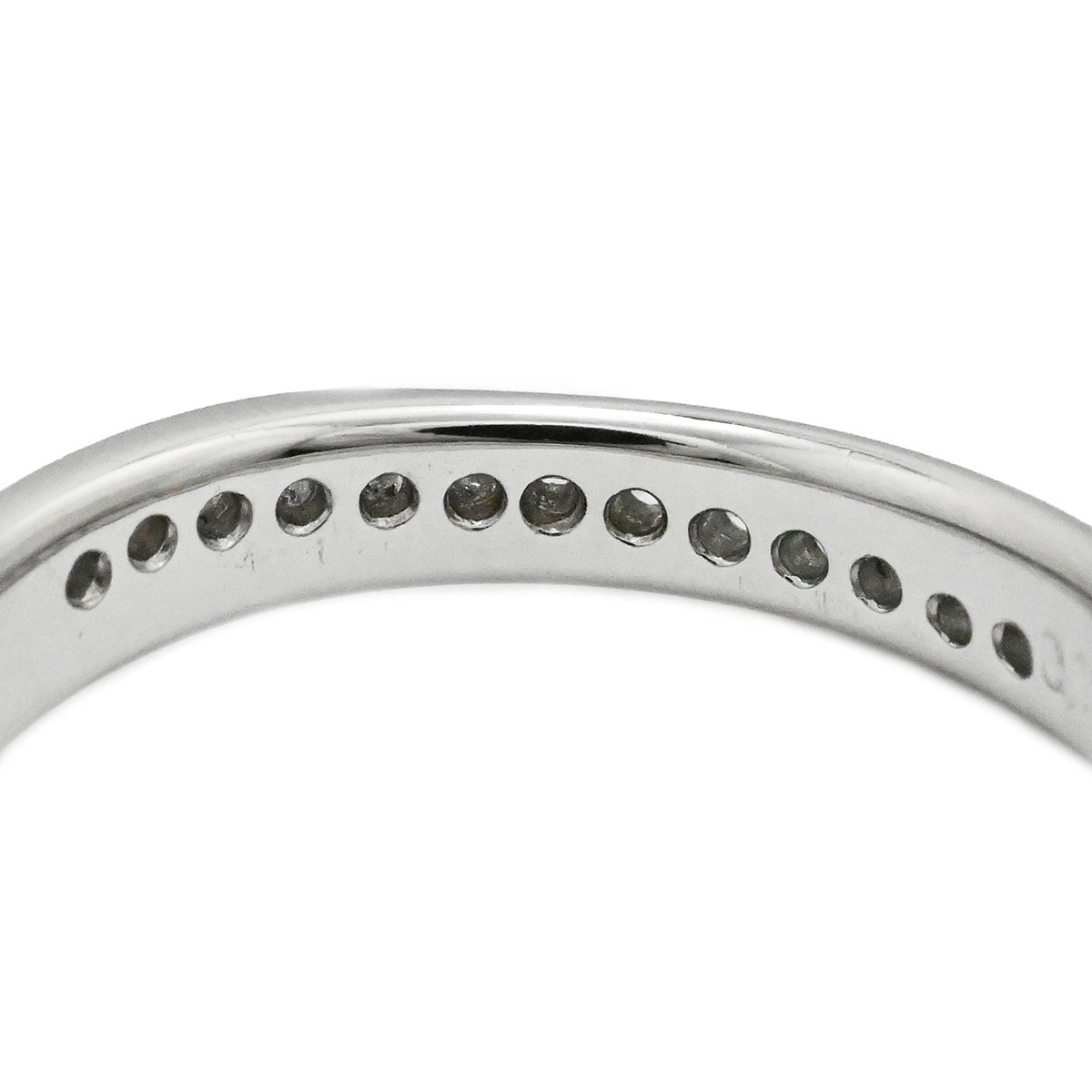 ニワカ 俄 NIWAKA PT950 プラチナ ダイヤ0.12ct リング 11号 レディース  3729