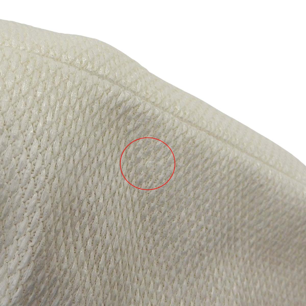 シャネル CHANEL ジャケット 1つボタン コットン ホワイト 40 レディース 4612