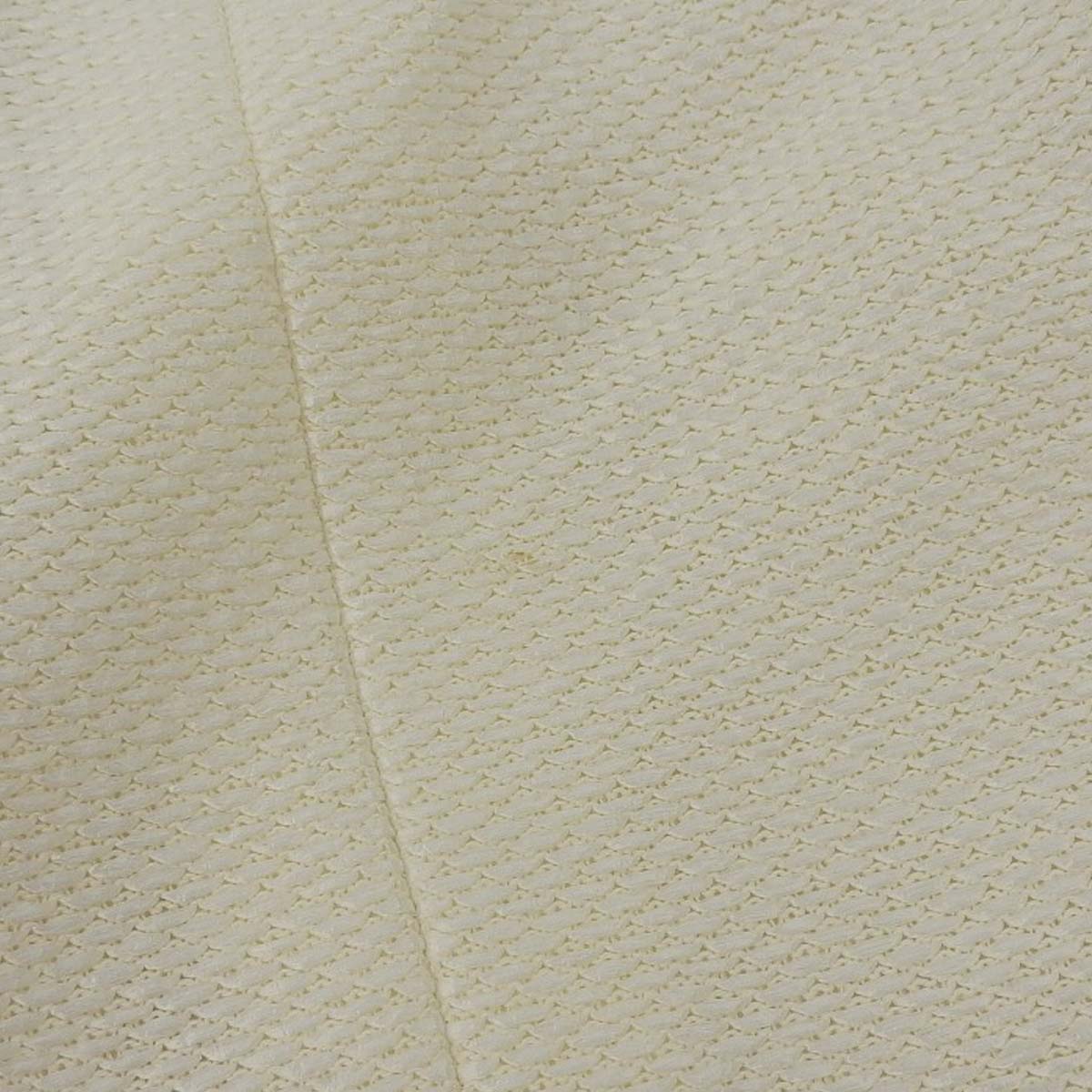 シャネル CHANEL ジャケット 1つボタン コットン ホワイト 40 レディース 4612