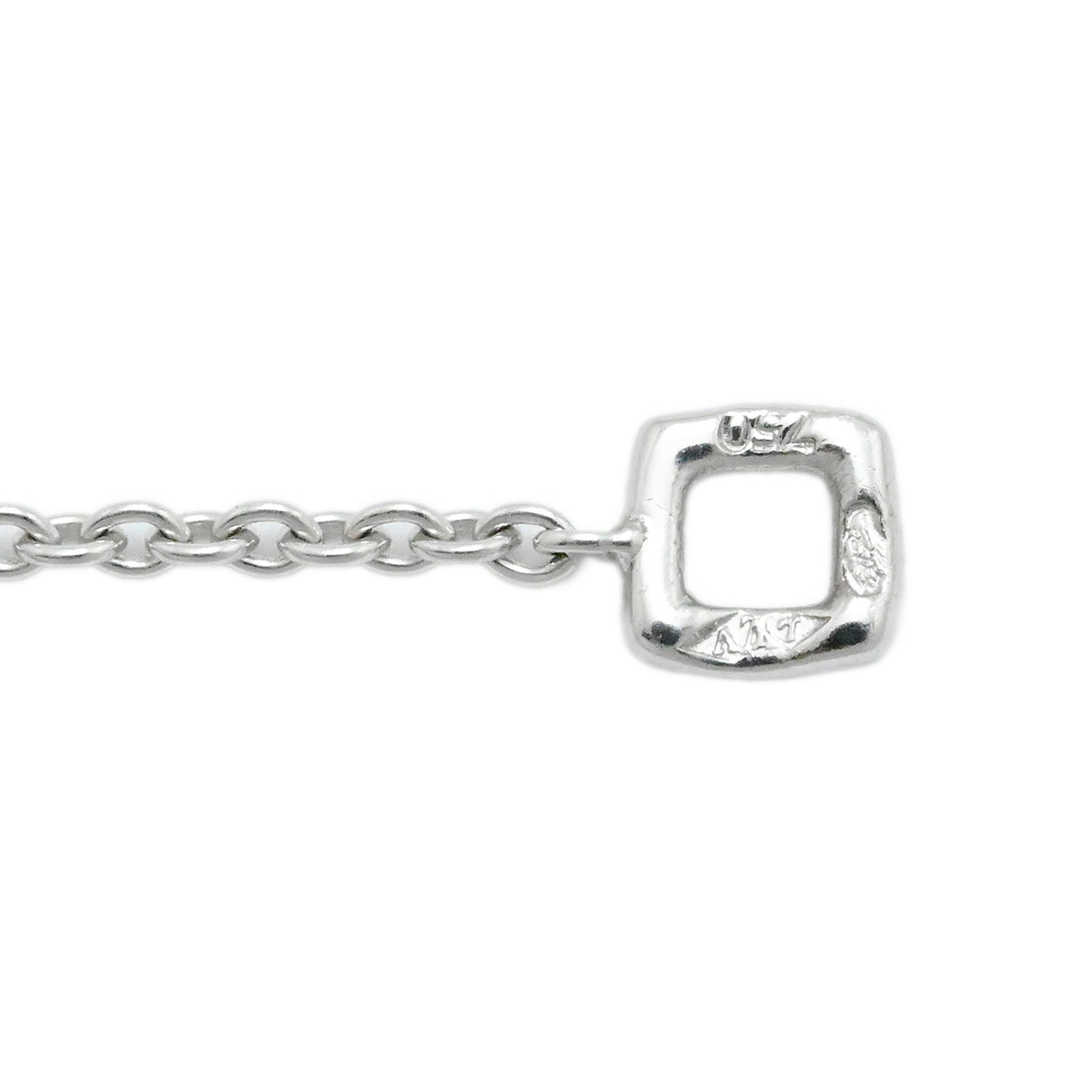 ルイヴィトン LOUIS VUITTON 750WG K18GW ホワイトゴールド パンダンティフアンプラント ネックス  3894