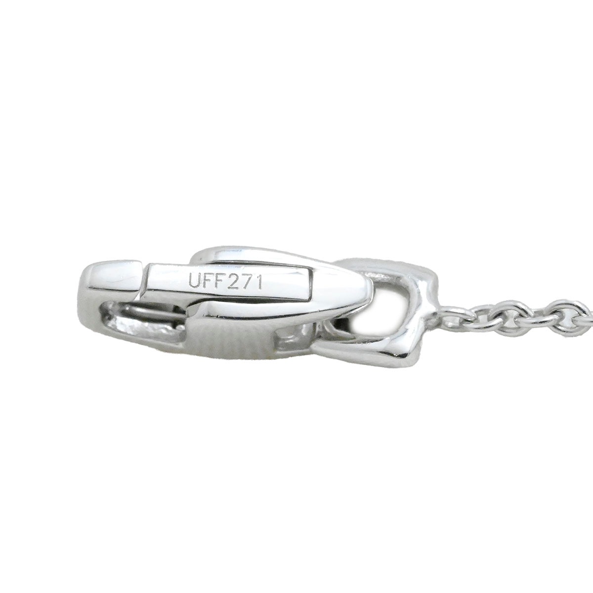 ルイヴィトン LOUIS VUITTON 750WG K18GW ホワイトゴールド パンダンティフアンプラント ネックス  3894