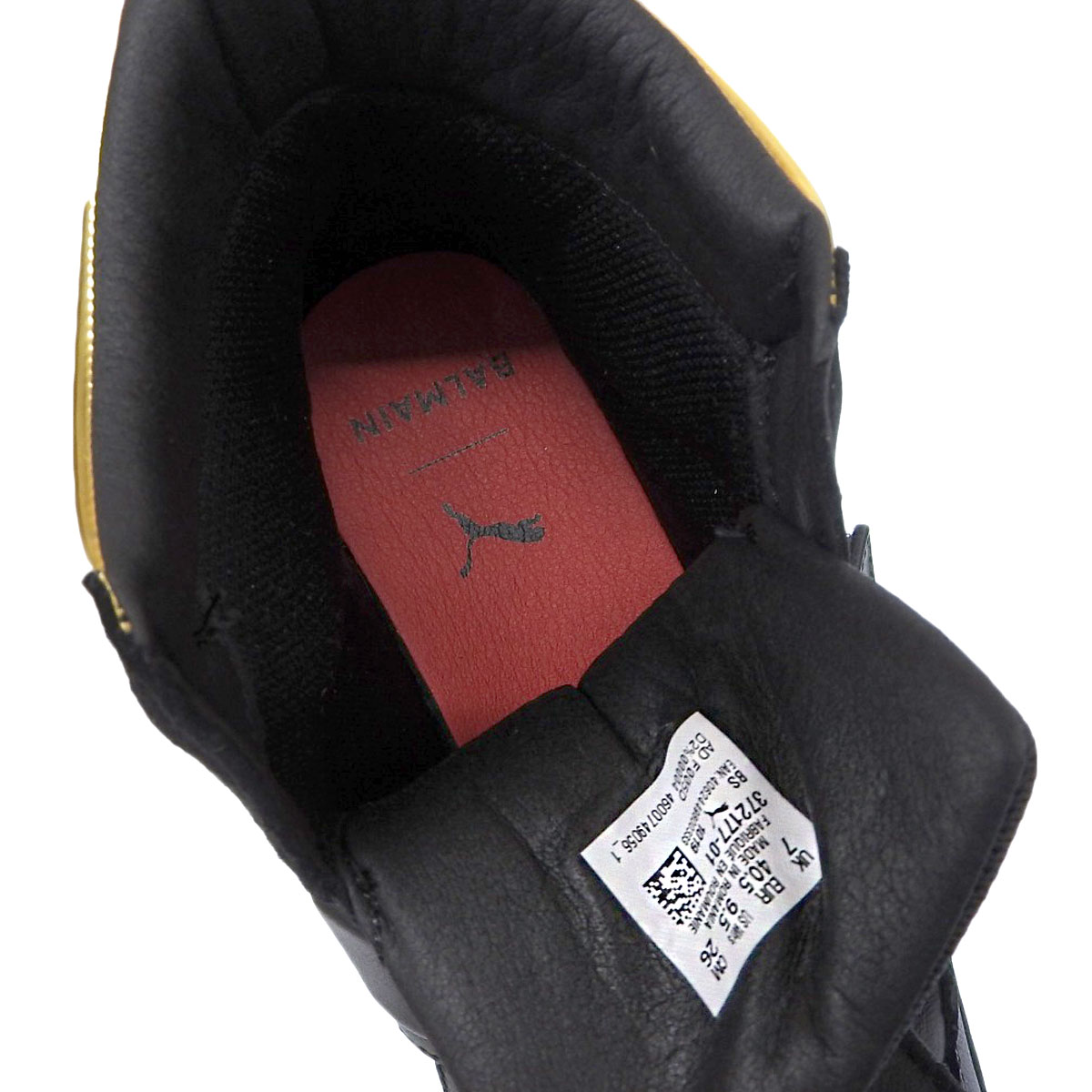 バルマン BALMAIN プーマ PUMA ハイカットスニーカー ブラック