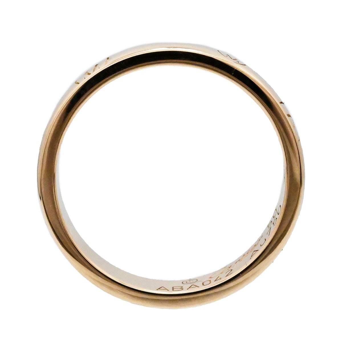 カルティエ CARTIER 750PG ピンクゴールド ハッピーバースデー リング