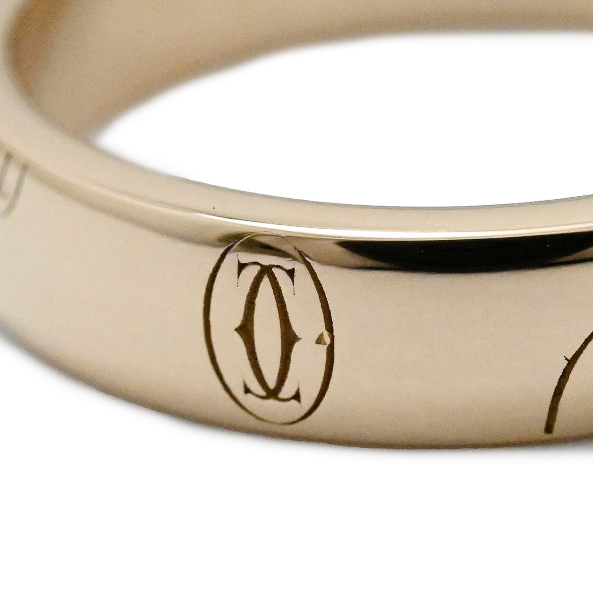カルティエ CARTIER 750PG ピンクゴールド ハッピーバースデー リング