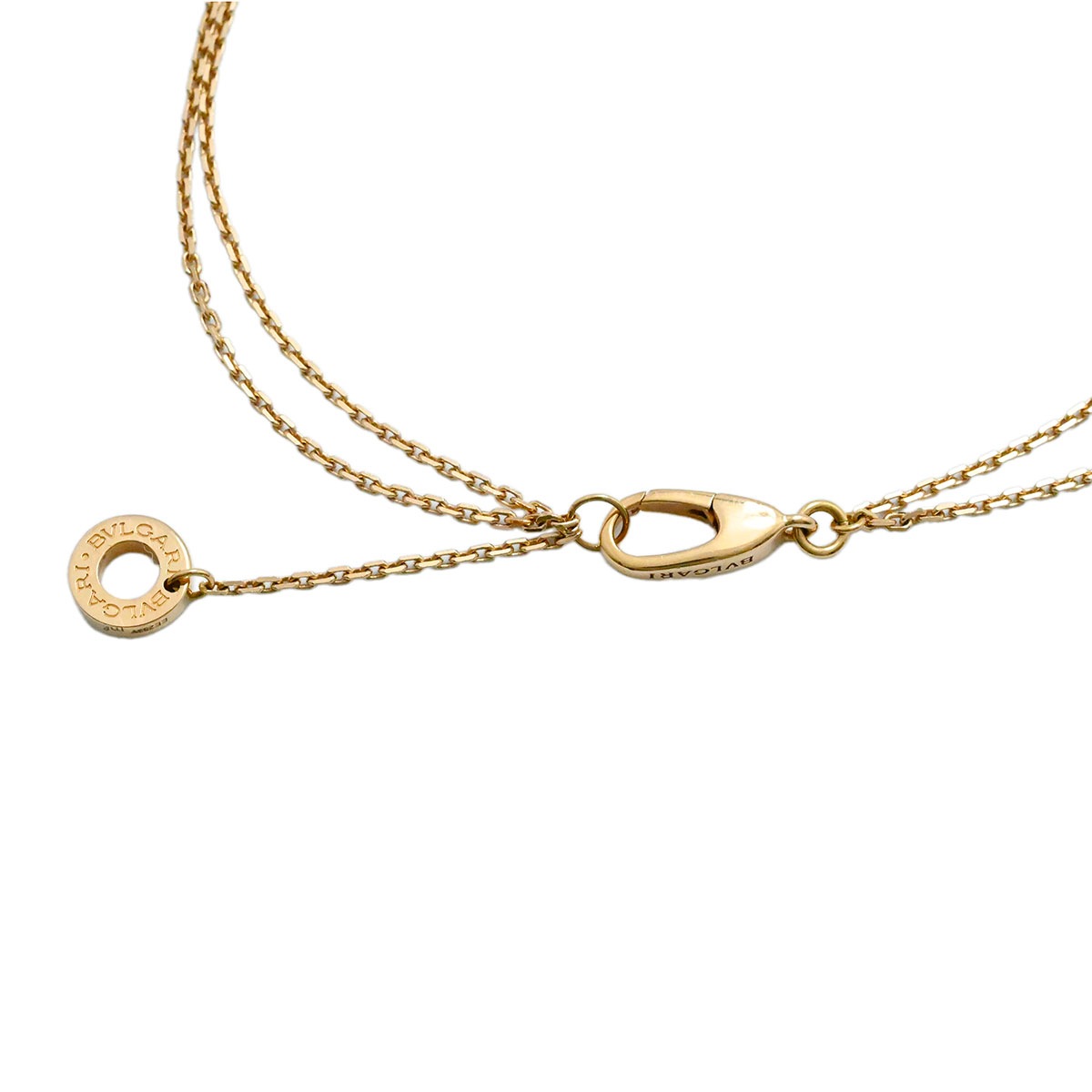 ブルガリ BVLGARI 750PG K18PG ピンクゴールド ディヴァドリーム カーネリアン ブレスレット SM レディース  3895