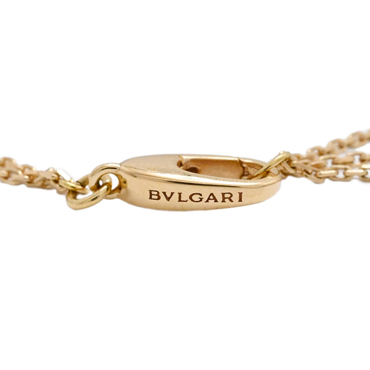 ブルガリ BVLGARI 750PG K18PG ピンクゴールド ディヴァドリーム カーネリアン ブレスレット SM レディース  3895