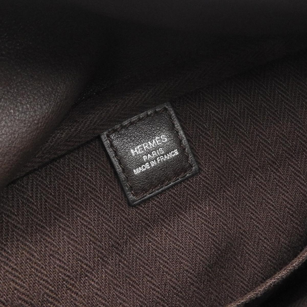 エルメス HERMES ヴァンキャトルPM ショルダーバッグ スイフト ブラウン メンズ □M刻印 4307