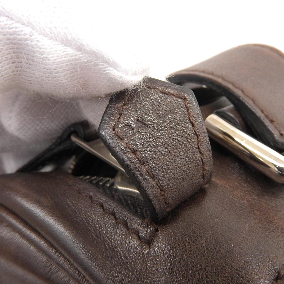 エルメス HERMES ヴァンキャトルPM ショルダーバッグ スイフト ブラウン メンズ □M刻印 4307