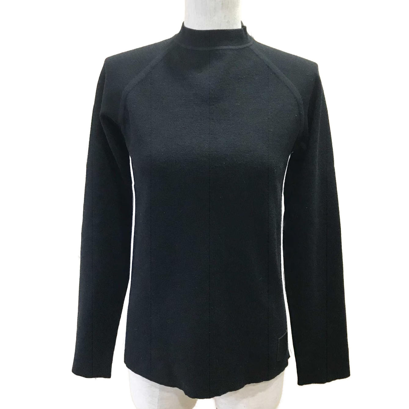 シャネル CHANEL スポーツライン ニット ブラック レディース 40 服 レディース 6949