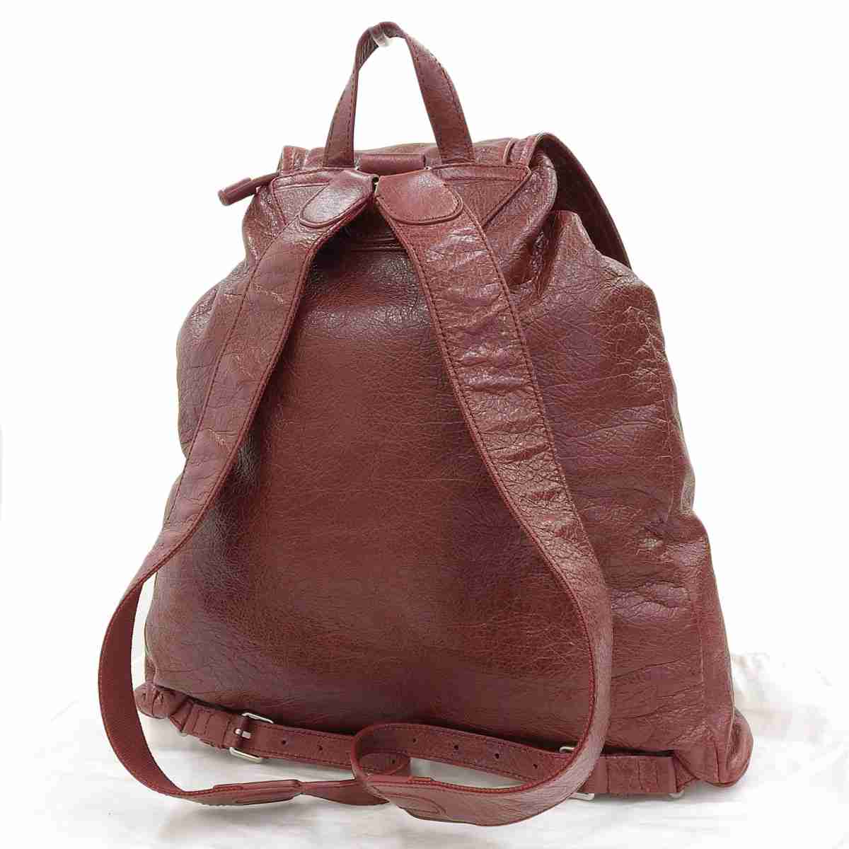 バレンシアガ　レザーリュック　正規品 正規品】バレンシアガ レザー バックパック リュック - メルカリ