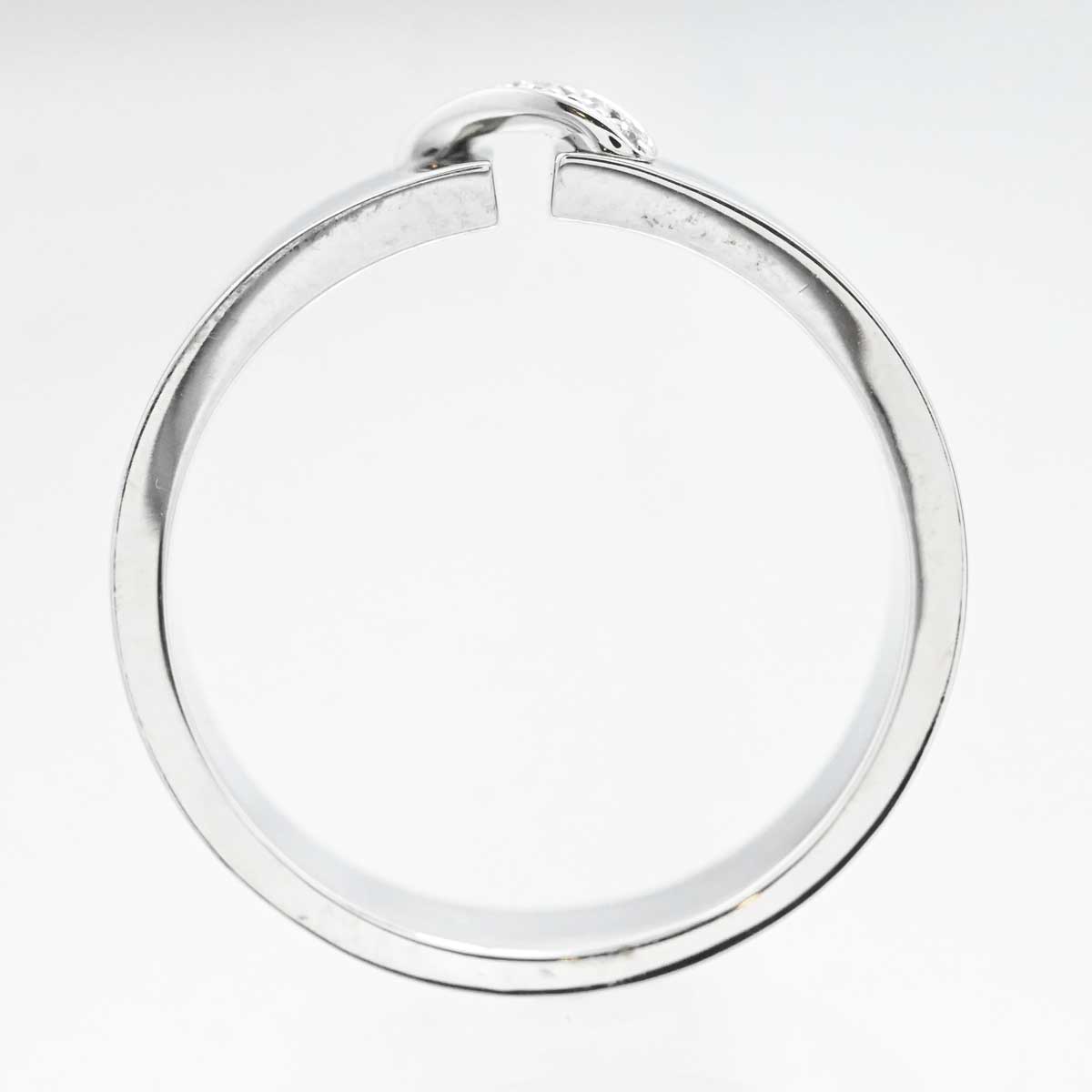 ショーメ CHAUMET 750WG ホワイトゴールド ダイヤ リアンリング 62号 3095