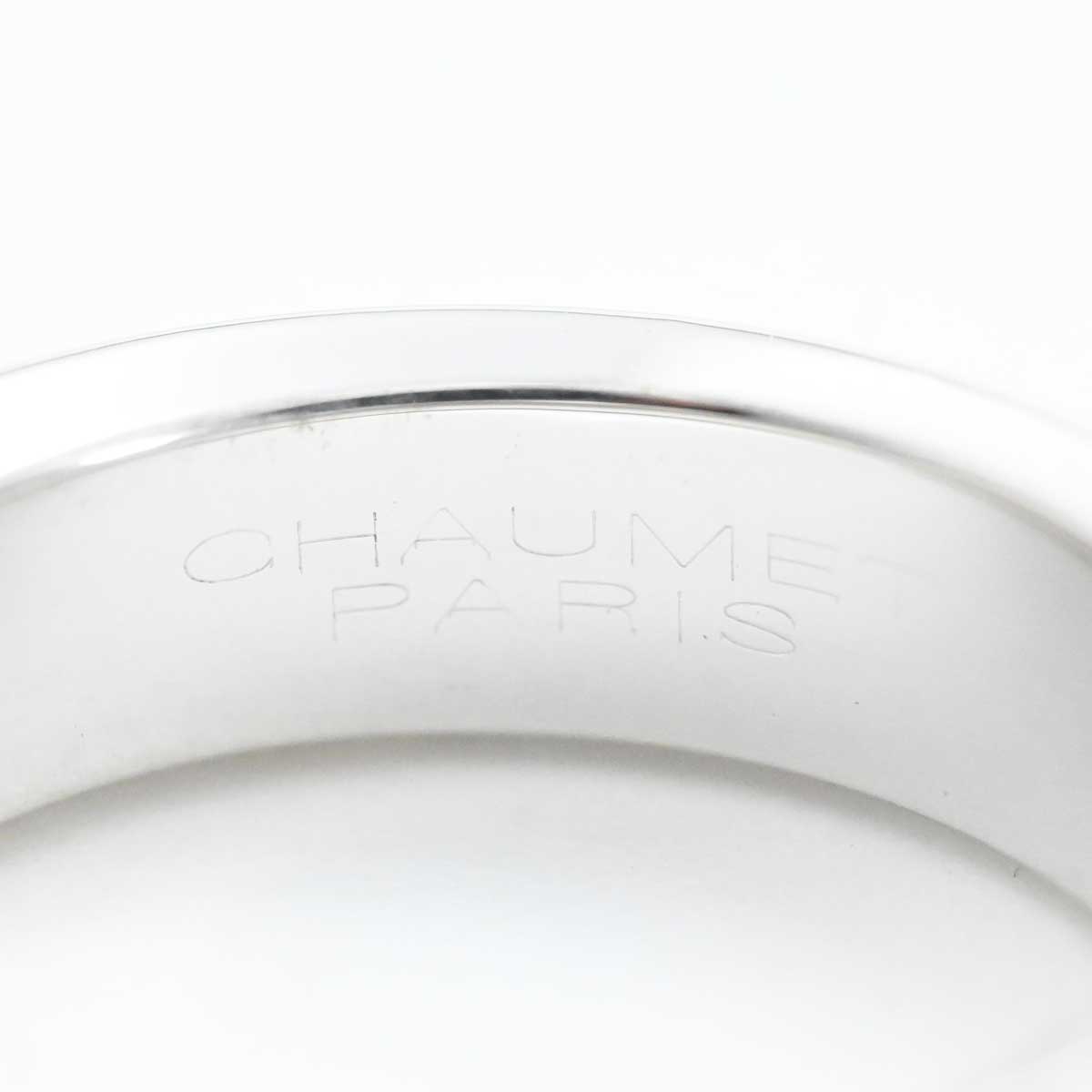 ショーメ CHAUMET 750WG ホワイトゴールド ダイヤ リアンリング 62号 3095