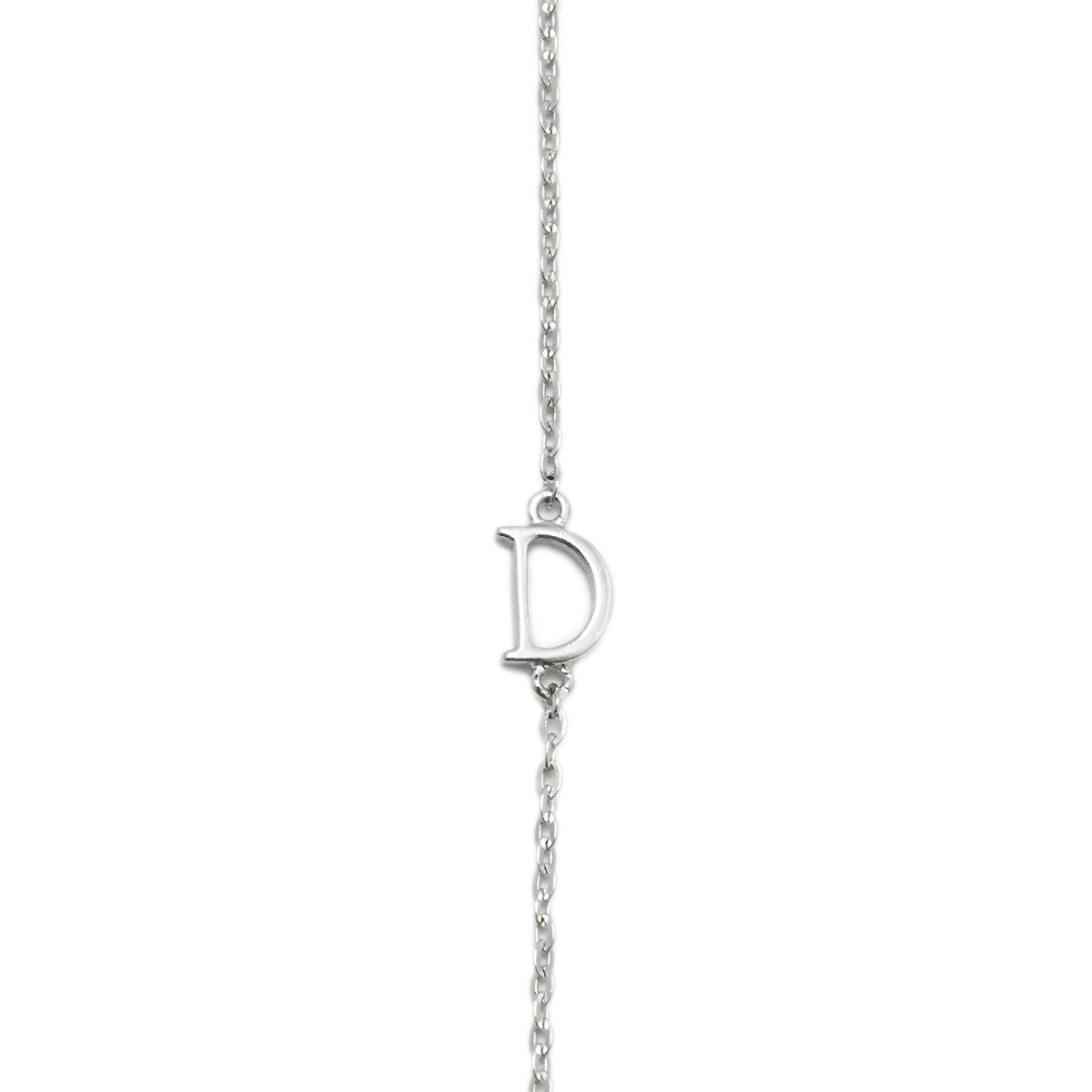 ダミアーニ DAMIANI K18WG 750WG ホワイトゴールド ミニ シンボリ ダイヤ　クロスネックレス  3964