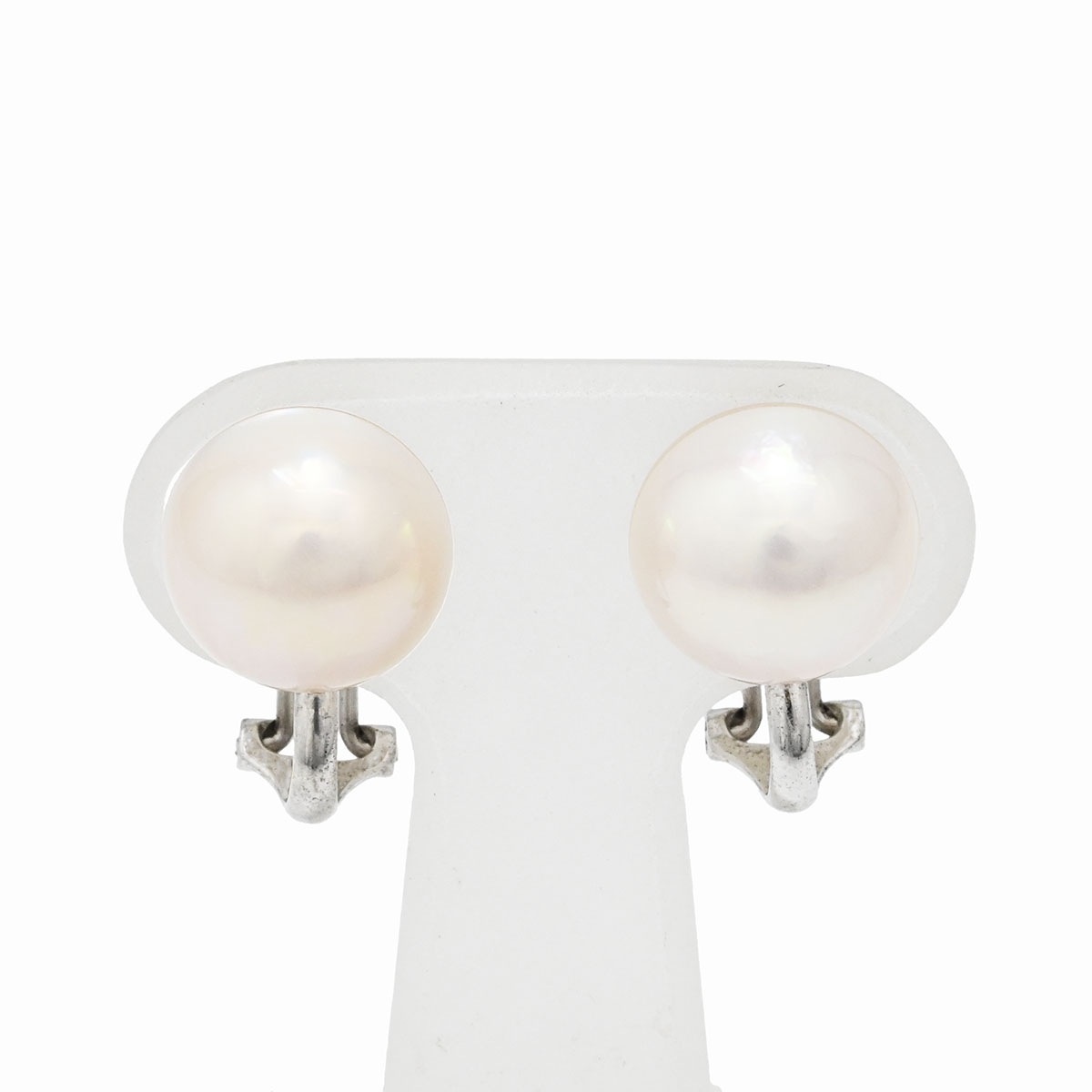 マベパール　シルバー925 イヤリング シルバー925 マベパール イヤリング/ピアス 15mm - QVC.jp