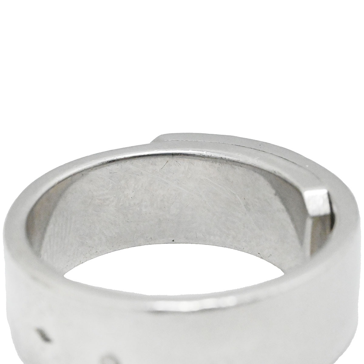 エルメス HERMES SV925 シルバー ケリーリング サイズ55 3734