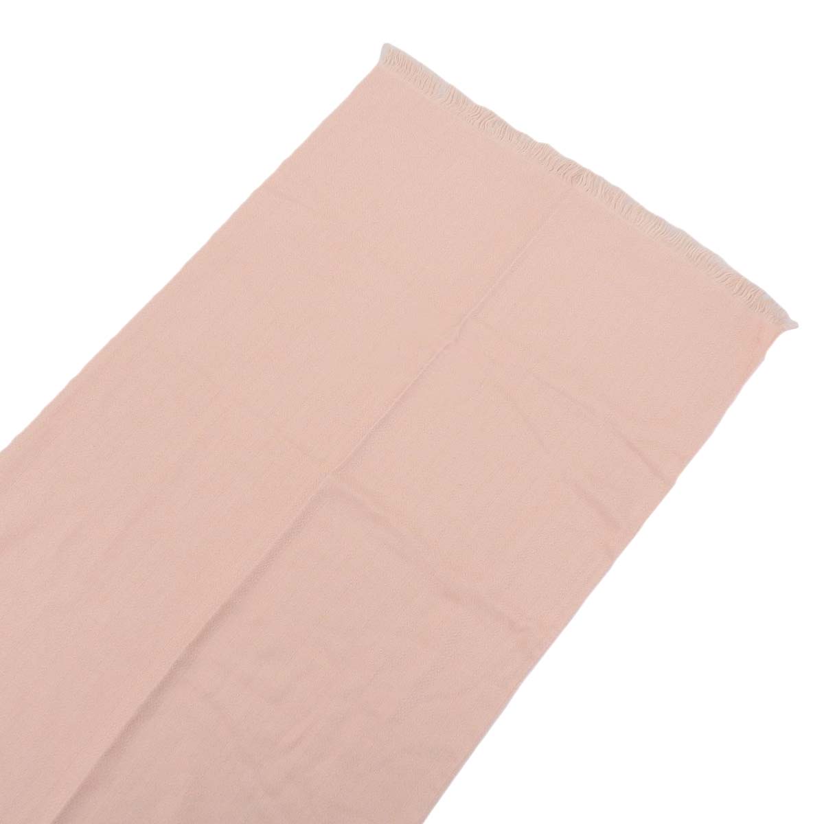 エルメス HERMES ショール カシミア シルク ピンク レディース 4515