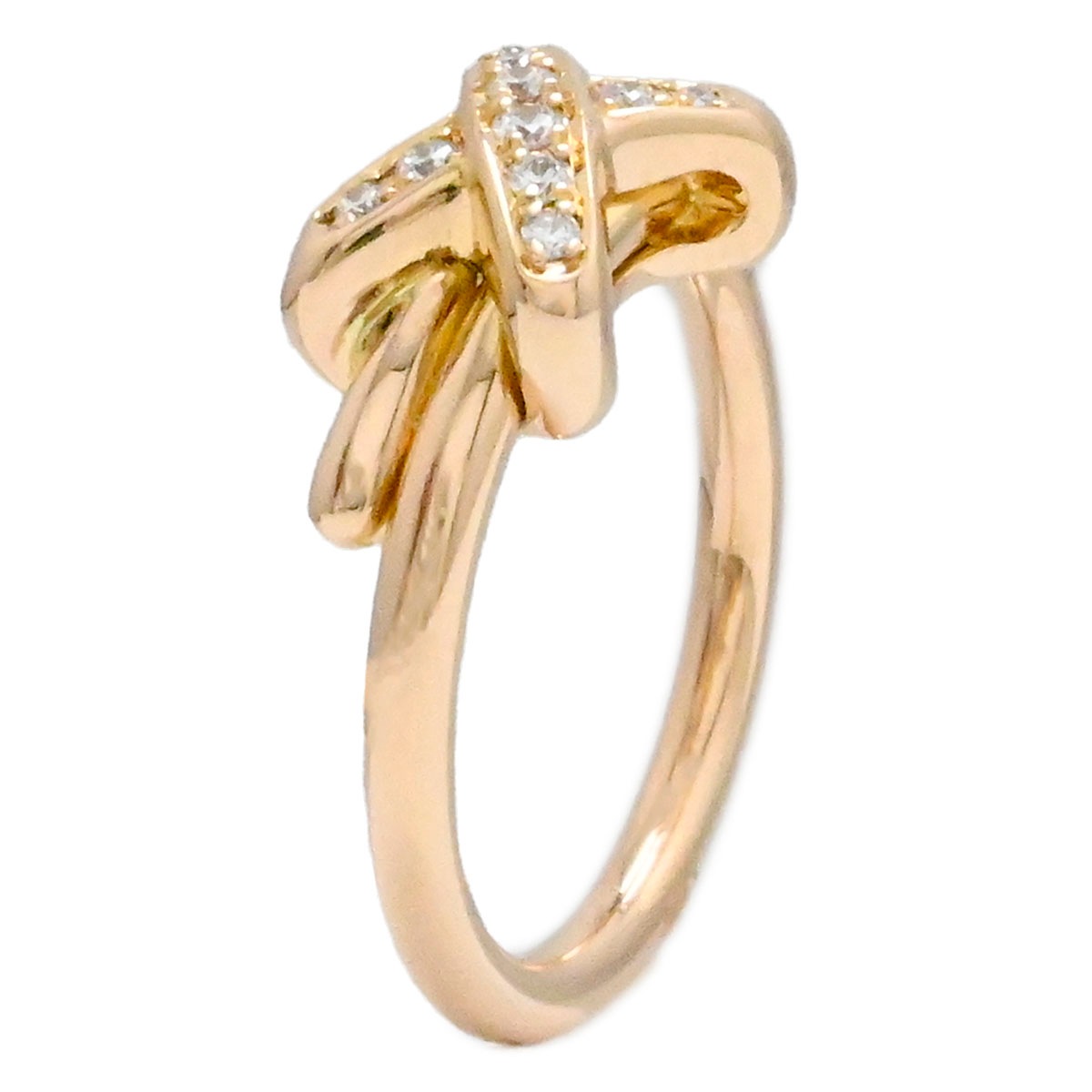 ショーメ CHAUMET 750PG K18PG ピンクゴールド ジュ ドゥ リアン ダイヤ リング サイズ10号 レディース  3966