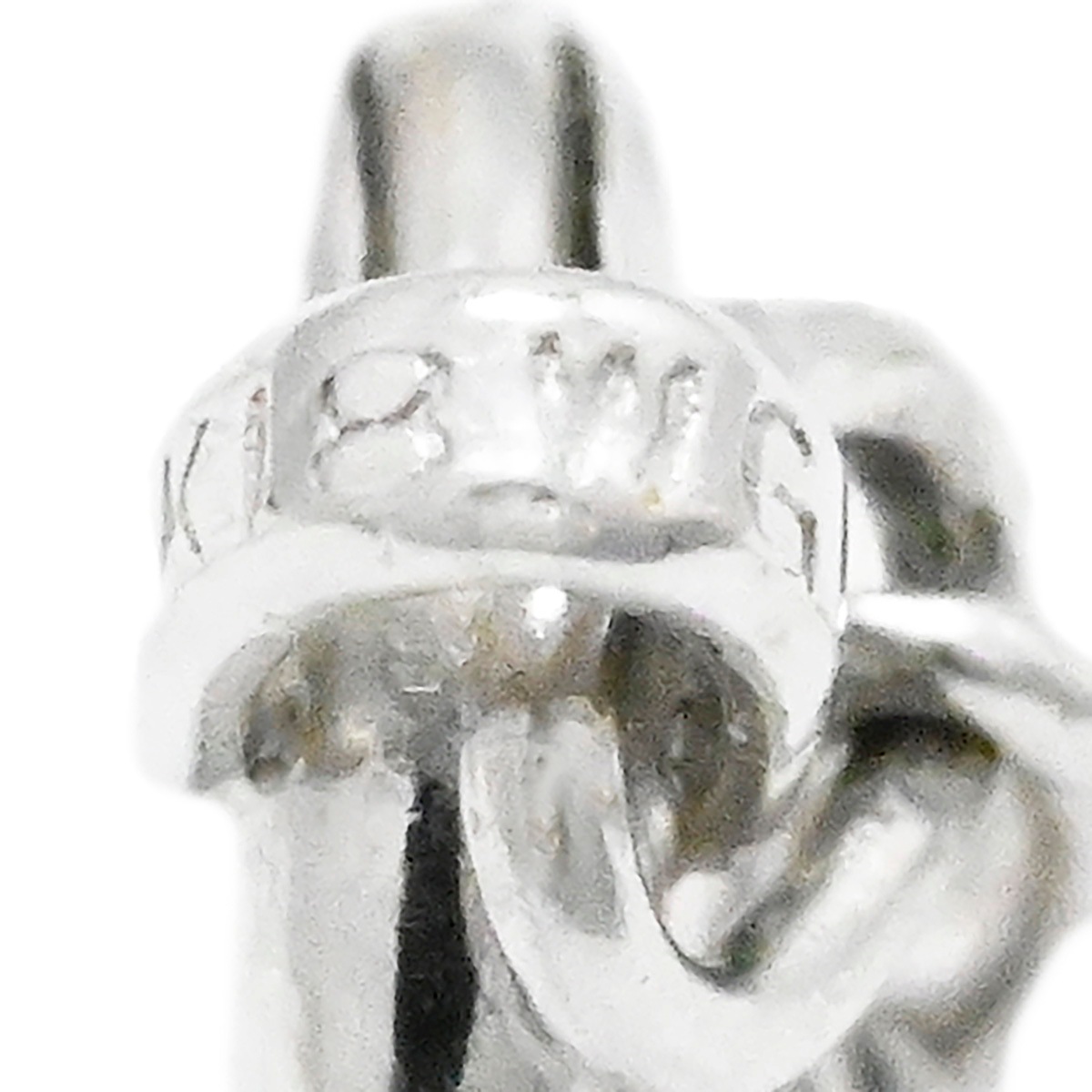ミキモト MIKIMOTO K18WG ホワイトゴールド チェーンネックレス レディース  2128