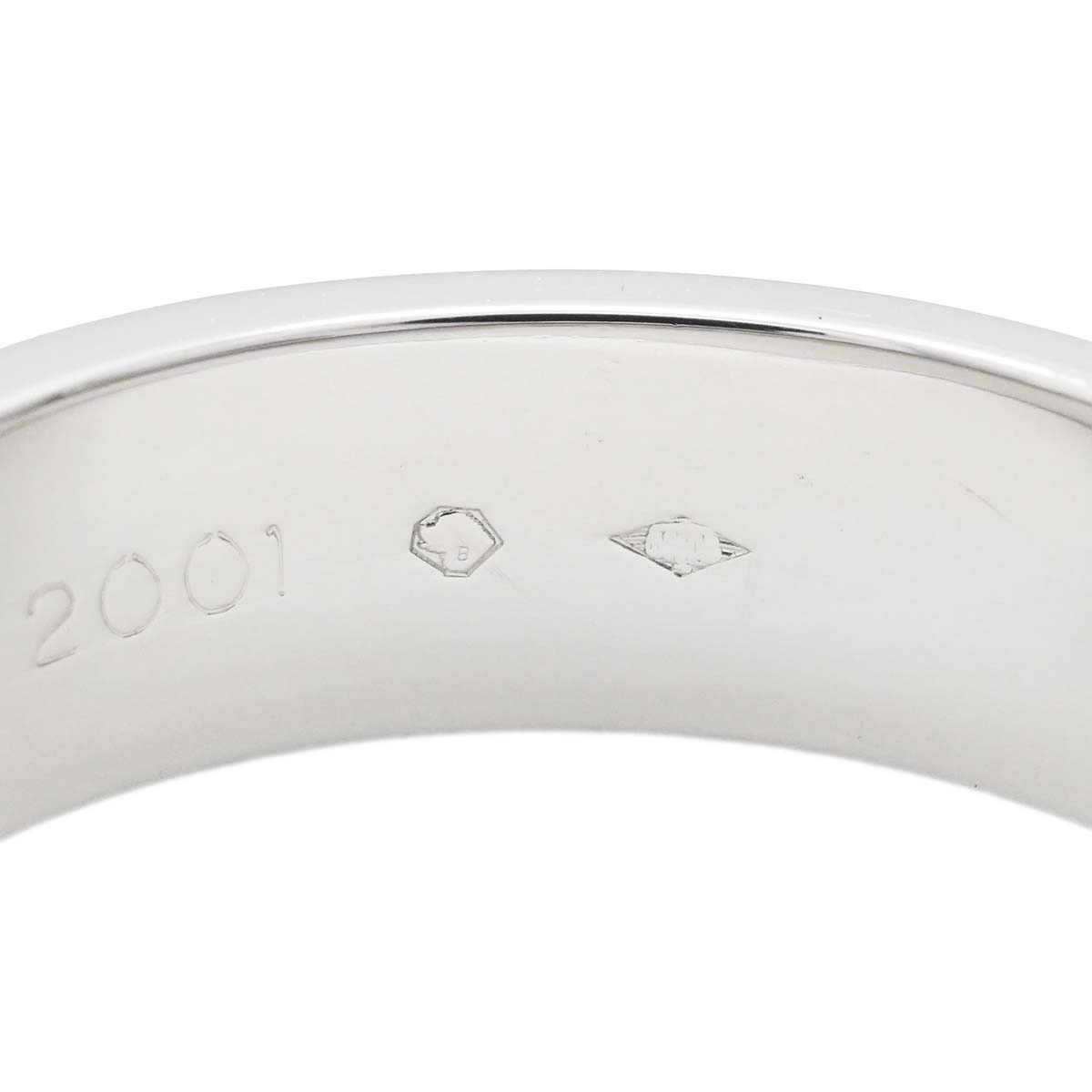 カルティエ CARTIER PT950 プラチナ ラブリング サイズ54  3571