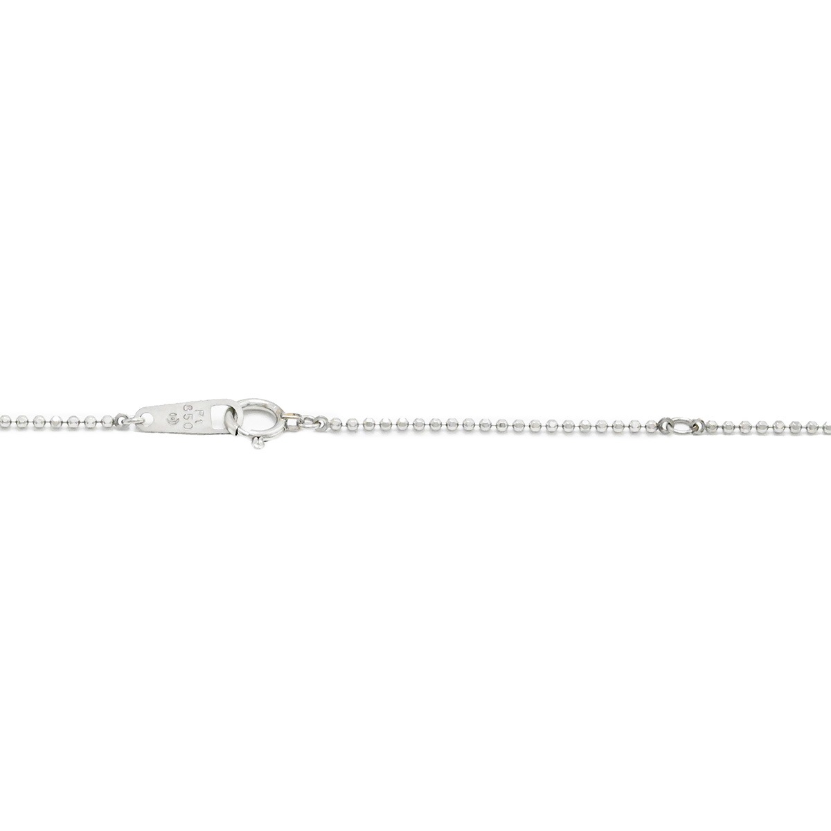 タサキ TASAKI タサキ PT900/800 ダイヤ0.20ct 0.31ct トルマリン ネックレス レディース  2129
