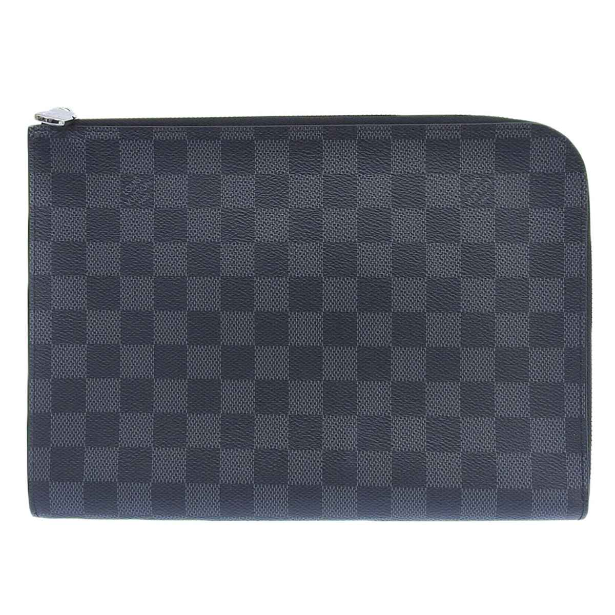 ルイヴィトン LOUIS VUITTON ダミエグラフィット ポシェットジュールPM クラッチバッグ セカンドポーチ メンズ N60113 8929