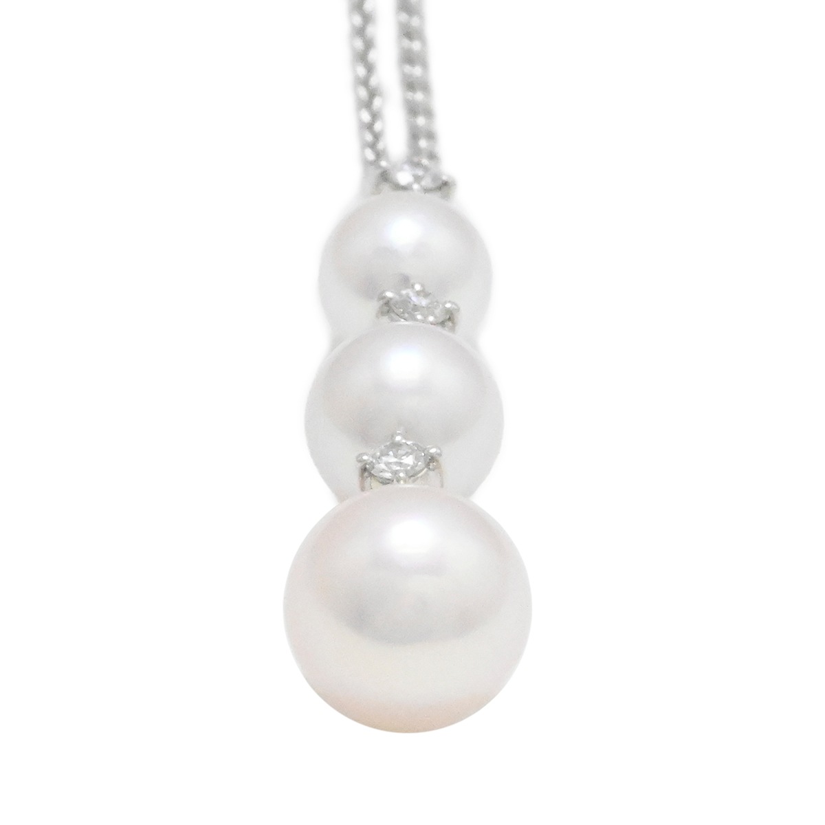 質屋 ダイヤモンドネックレス ミキモト ネックレス パール MIKIMOTO