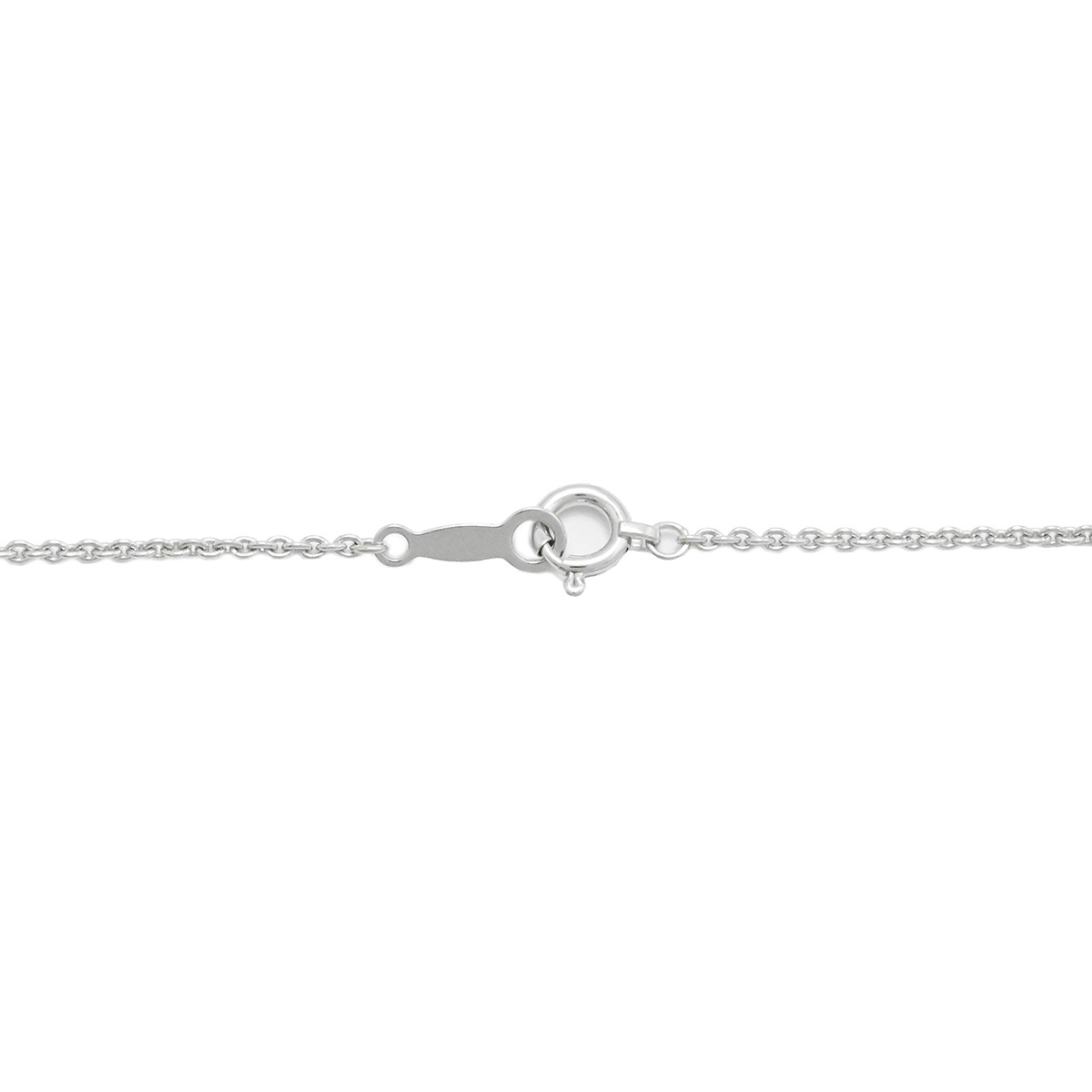 ミキモト MIKIMOTO K18WG ホワイトゴールド パール ダイヤ ネックレス 