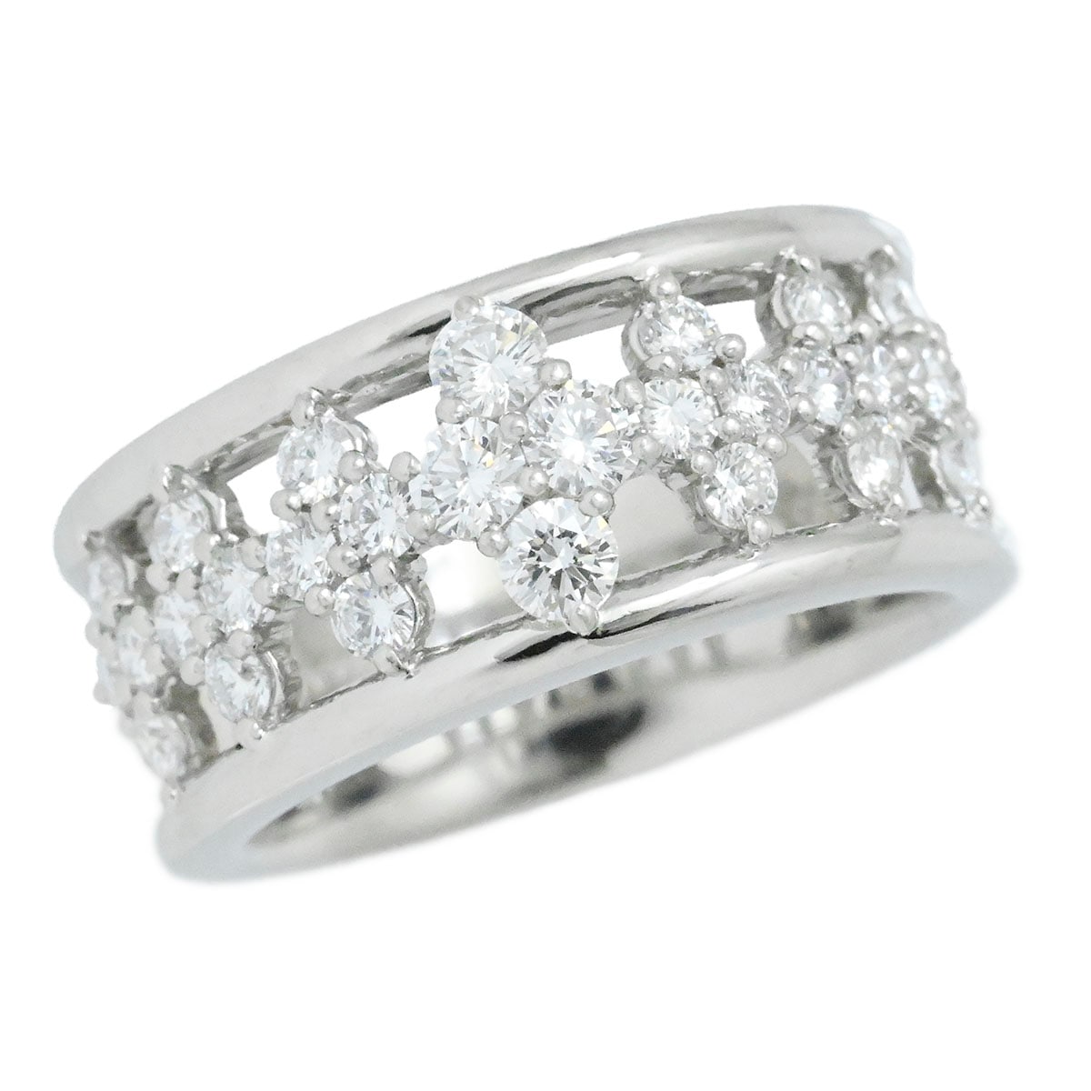 星の砂 HOSHINOSUNA PT900 プラチナ ダイヤ0.95ct リング レディース サイズ 14号  3973