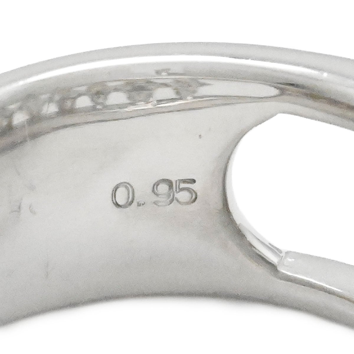 星の砂 HOSHINOSUNA PT900 プラチナ ダイヤ0.95ct リング レディース サイズ 14号  3973