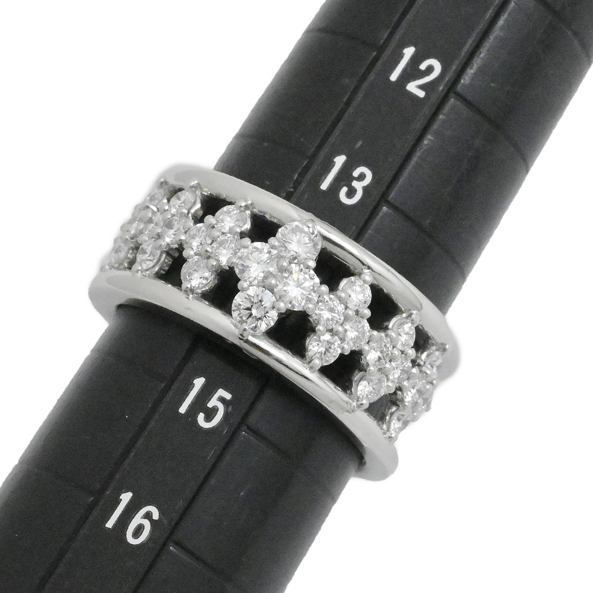 星の砂 HOSHINOSUNA PT900 プラチナ ダイヤ0.95ct リング レディース サイズ 14号  3973