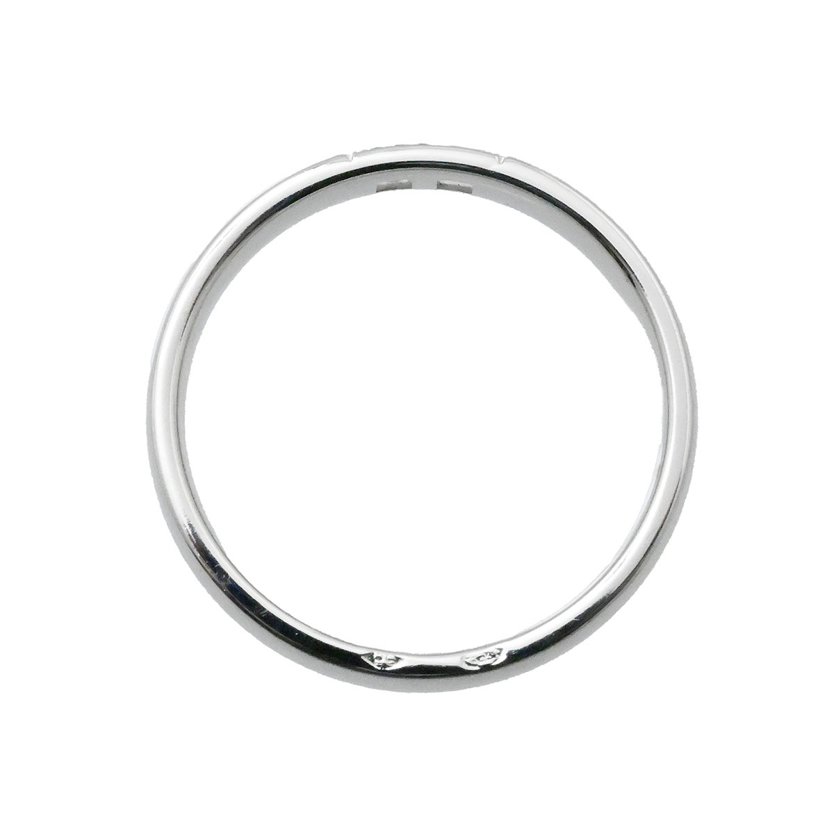 エルメス HERMES ヘラクレスミニ 750WG ホワイトゴールド ダイヤ リング サイズ49 レディース 3728