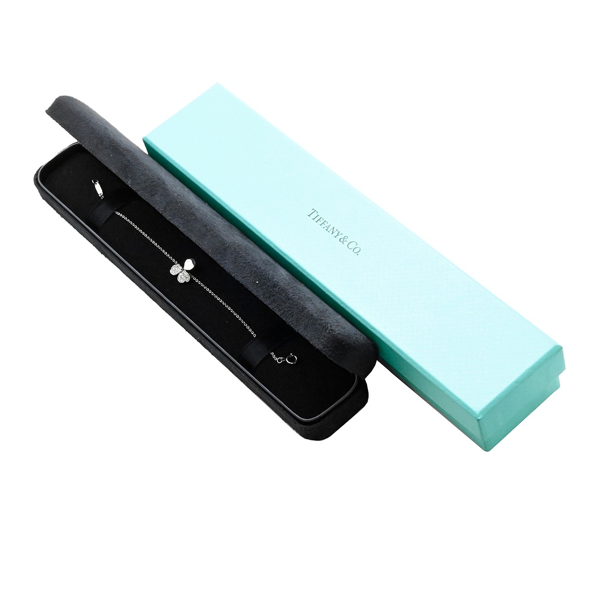 ティファニー TIFFANY & Co. PT9950 プラチナ ダイヤ ペーパーフラワーブレスレット レディース  2009