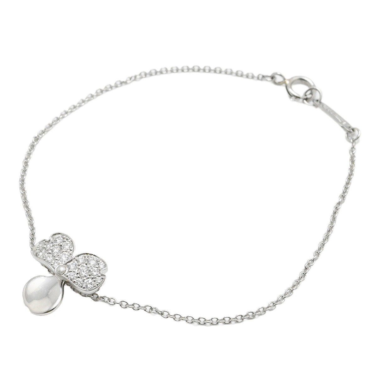 ティファニー TIFFANY & Co. PT9950 プラチナ ダイヤ ペーパーフラワーブレスレット レディース  2009