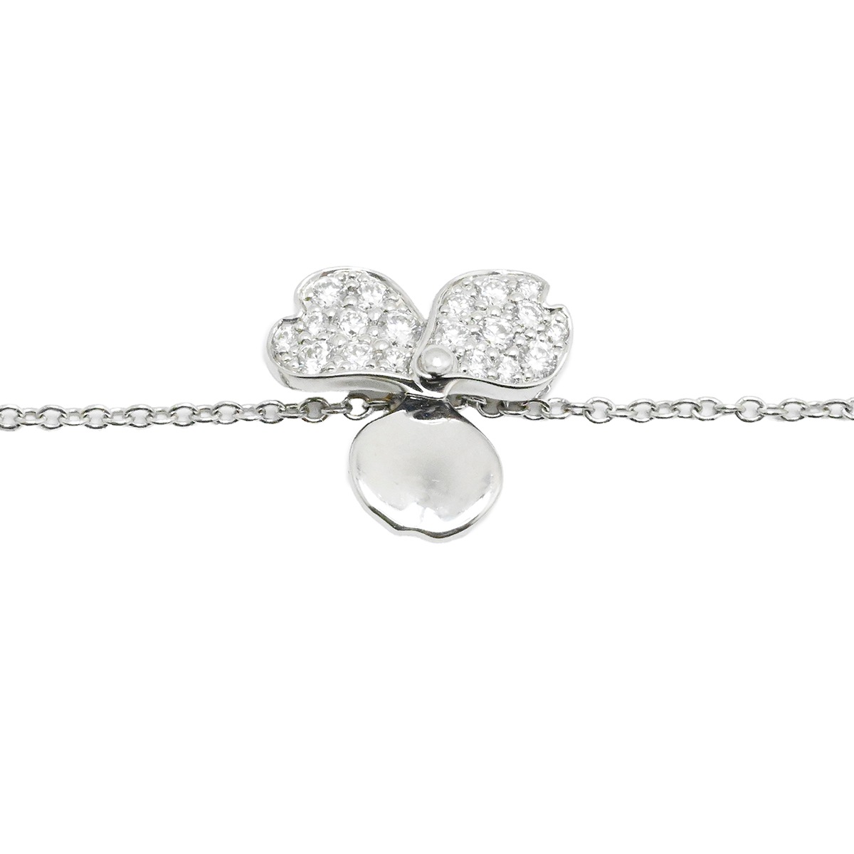 ティファニー TIFFANY & Co. PT9950 プラチナ ダイヤ ペーパーフラワーブレスレット レディース  2009