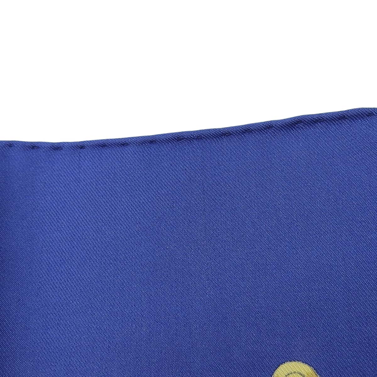 エルメス HERMES カレ90 ロンシャンへの散歩 馬車 スカーフ シルク ネイビー×マルチカラー レディース 4716