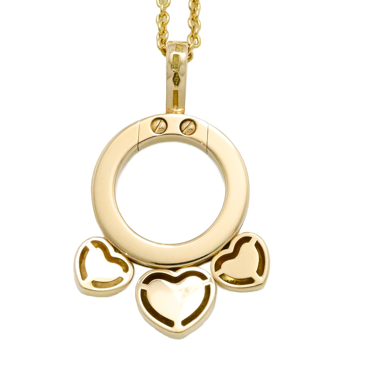 ブルガリ BVLGARI 750PG ピンクゴールド アレグラ バレンタイン限定 ネックレス レディース  2010