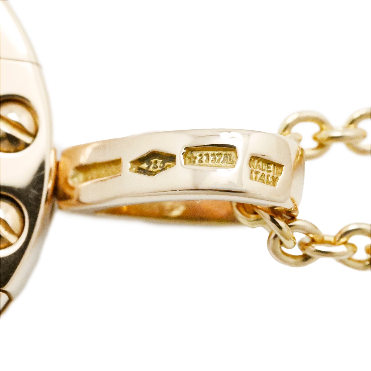 ブルガリ BVLGARI 750PG ピンクゴールド アレグラ バレンタイン限定 ネックレス レディース  2010