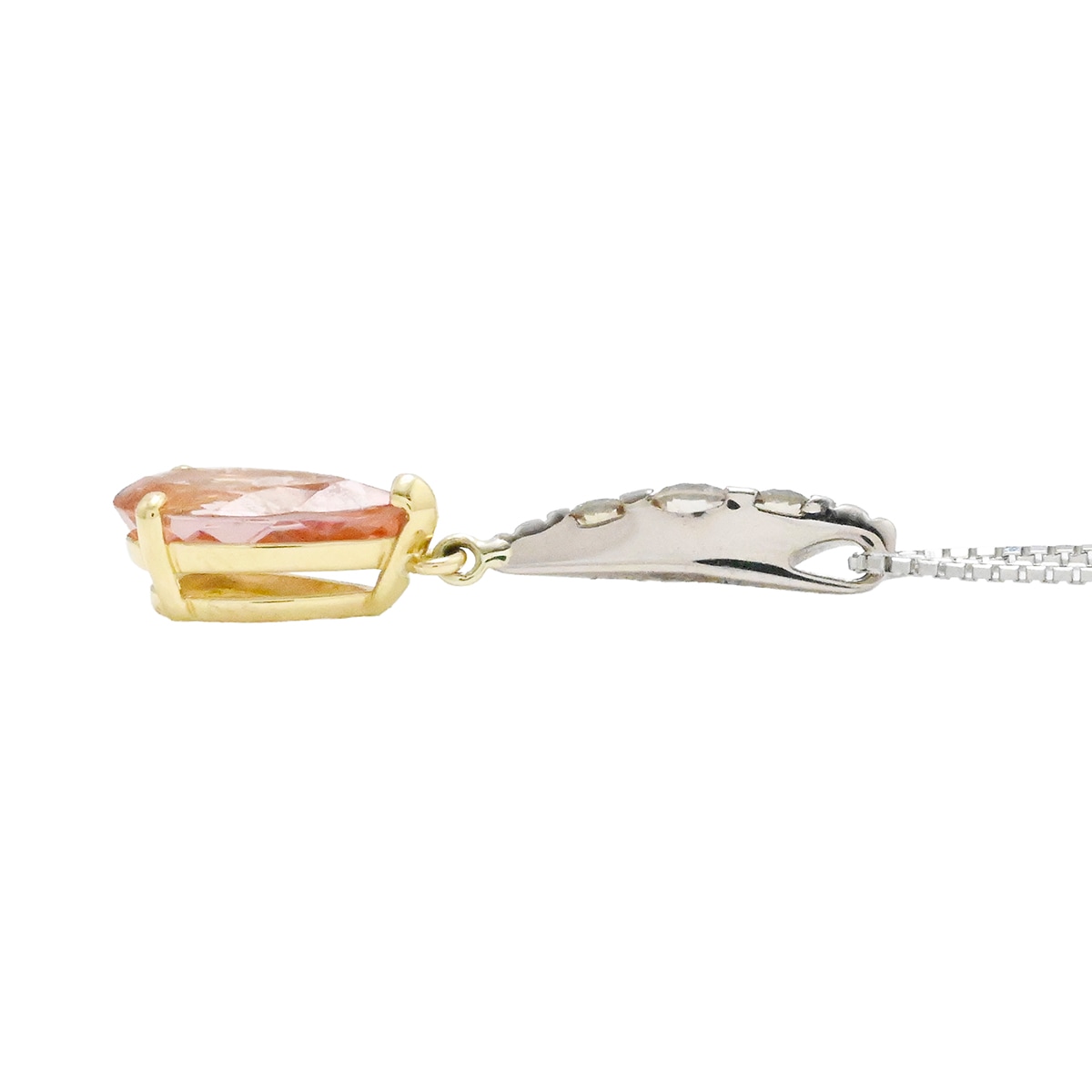 カシケイ KASHIKEY/柏圭 K18YG PT850 BD 0.20ct トパーズ 1.237ct