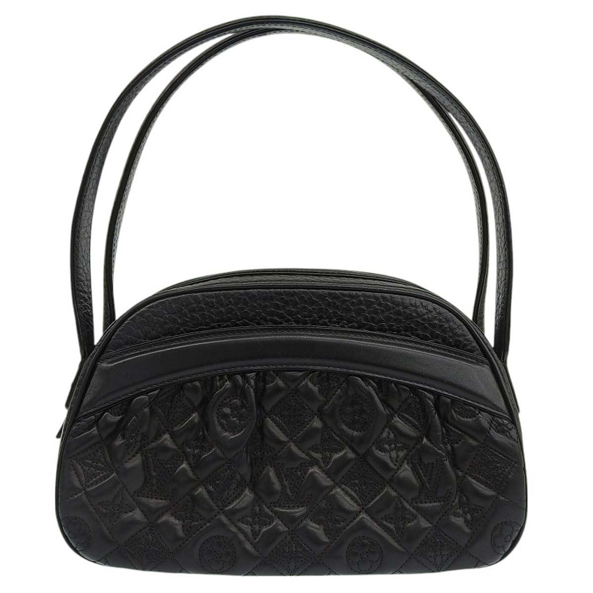 ルイヴィトン LOUIS VUITTON モノグラムヴィエンナ クララ ハンドバッグ レザー ノワール レディース M95105 4628