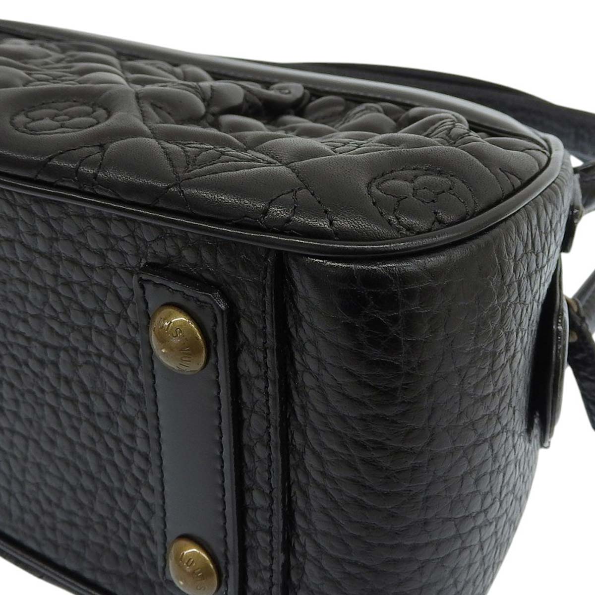 ルイヴィトン LOUIS VUITTON モノグラムヴィエンナ クララ ハンドバッグ レザー ノワール レディース M95105 4628