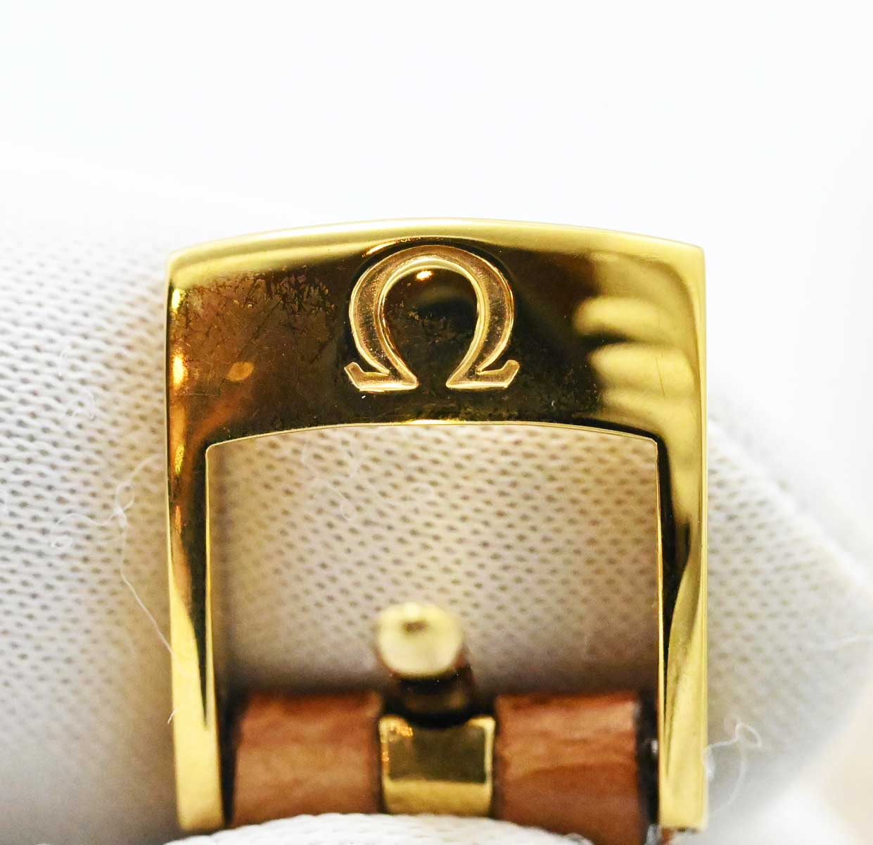 オメガ OMEGA デビル K18YG イエローゴールド クオーツ レディース 3230