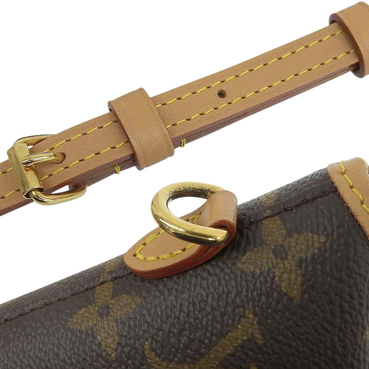 ルイヴィトン LOUIS VUITTON モノグラム フォールドミーポーチ ミニバッグ ショルダーバッグ 斜め掛け レディース M80874 4629